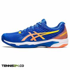 کفش تنیس مردانه اسیکس 2023 Asics Solution Speed FF 2 CLAY- آبی