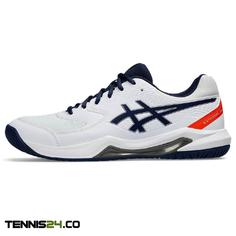 کفش تنیس مردانه اسیکس Asics Gel-Dedicate 8- سفید/مشکی