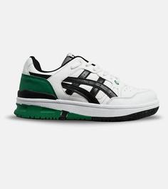 کفش کتانی مردانه سفید مشکی سبز ASICS TIGER RUNNER II مدل 5676