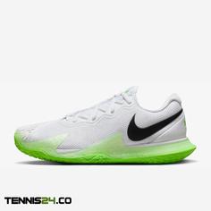 کفش تنیس مردانه نایک NikeCourt Zoom Vapor Cage 4 Rafa- سفید/سبز