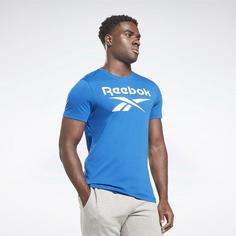 تیشرت مردانه ریباک مدل Reebok Identity Big Logo T-Shirt in Vector Blue hs4977