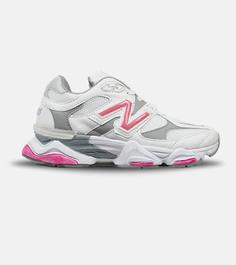 کفش کتانی زنانه طوسی سفید صورتی NEW BALANCE 9060 مدل 4195