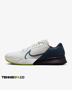 کفش تنیس مردانه نایک NikeCourt Air Zoom Vapor Pro 2 Clay- سفید/سبز