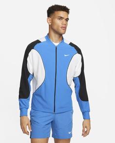 سویشرت تنیس مردانه نایک NikeCourt Advantage Dri-FIT- آبی