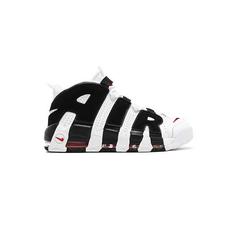 کفش اسپرت نایک ایر آپتمپو سفید مشکی Nike Air More Uptempo