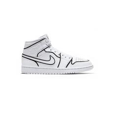 کفش ساقدار نایک ایرجردن 1 مدل Air Jordan 1 Mid SE Reflective Borders