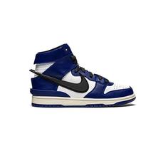 کفش نایک جردن امباش آبی Nike Dunk High Ambush Deep Royal Blue