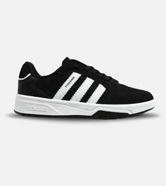 کفش کتانی مردانه مشکی سفید ADIDAS Tyshawn مدل 5603