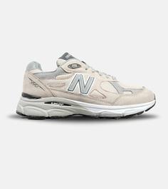 کفش کتانی کرم طوسی NEW BALANCE 990 مدل 4591