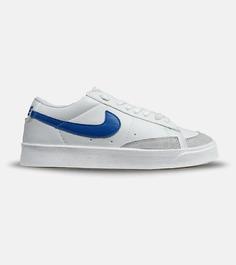 کفش نایک مردانه و زنانه سفید آبی Nike Blazer Low 77 مدل 5798