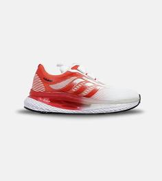 کفش کتانی بچه گانه سفید قرمز Adidas running shoes مدل 5416