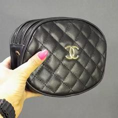 کیف رودوشی زنانه  ودخترانه 3 زیپ chanel چرم