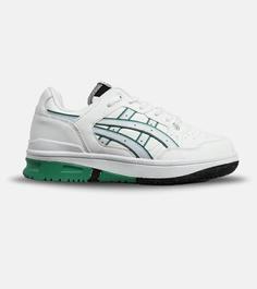 کفش کتانی مردانه سفید سبز ASICS TIGER RUNNER II مدل 5679