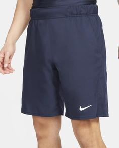 شلوارک تنیس مردانه نایک NikeCourt Dri-FIT Victory 23 cm- سرمه ای