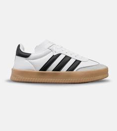 کفش کتانی مردانه سفید مشکی ADIDAS Samba مدل 5055