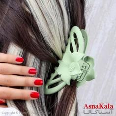 گیره مو زنانه مدل گل جدید جنس خارجی کد HAIR13144W