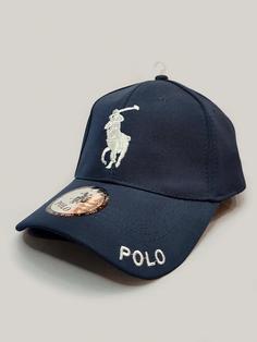 کلاه کپ سرمه ای کتان Polo اورجینال کد 6068