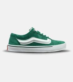 کفش کتانی مردانه سبز کله غازی VANS OldSkool Pro BMX مدل 5418