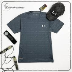 تیشرت طوسی طرح دار مردانه آندرآرمور (Under Armour) – (کد: 1440)