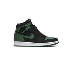 کفش نایک ایرجردن 1 مشکی سبز Air Jordan 1 Retro High OG Pine Green