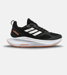 کفش کتانی مردانه مشکی سفید نارنجی ADIDAS swift run 22 مدل 4808