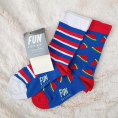 جوراب زنانه FUN socks کد Z-YU6 بسته 2 عددی