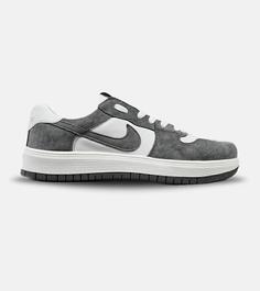 کفش کتانی مردانه سفید طوسی نایک NIKE SB مدل 4338