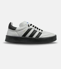 کفش کتانی مردانه طوسی مشکی ADIDAS Samba مدل 5327