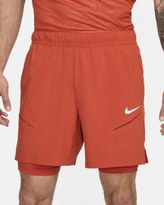 شلوارک تنیس مردانه نایک NikeCourt Slam Dri-FIT- نارنجی