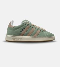 کفش کتانی مردانه و زنانه سبز کرم ADIDAS Campus مدل 5004