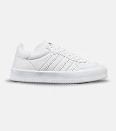 کفش کتانی مردانه سفید ADIDAS Samba مدل 5053