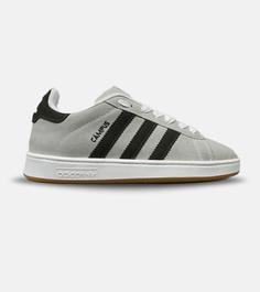 کفش کتانی مردانه و زنانه طوسی سبز ADIDAS Campus مدل 5006