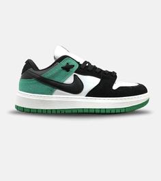 کفش کتانی مردانه مشکی سفید سبز نایک NIKE SB مدل 5271