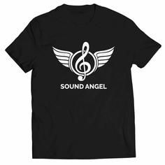 تیشرت آستین کوتاه طرح Sound Angel