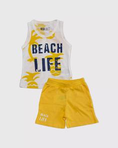 تاپ و شلوارک طرح Beach Life پسرانه (18 ماه تا 7 سال) کد 624463