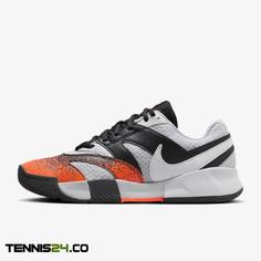 کفش تنیس مردانه نایک Nike Court Lite 4 Premium Men’s Clay Tennis Shoe- سفید/ نارنجی