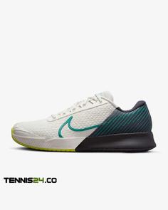 کفش تنیس مردانه نایک Nike Court Air Zoom Vapor Pro 2 -سفید/سبز