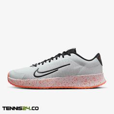 کفش تنیس مردانه نایک Nike Court Vapor Lite 2 Premium Hard Court Tennis Shoe- سفید/ نارنجی