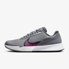 کفش تنیس مردانه نایک NikeCourt Air Zoom Vapor Pro 2 HC- طوسی