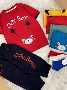 تیشرت شلوارک cute bear کد ۱۵۰۱