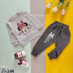 بلوز شلوار میکی دخترانه Arvin Kids