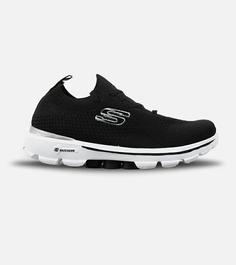 کفش کتانی بزرگ پا مشکی سفید اسکیچرز SKECHERS مدل 2161