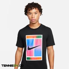 تیشرت تنیس مردانه نایک Nike Court Dri-FIT- مشکی