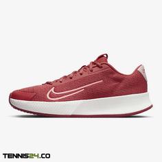 کفش تنیس زنانه نایک NikeCourt Vapor Lite 2 Clay- زرشکی