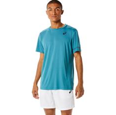 تی شرت تنیس مردانه اسیکس Asics Court SS TEE- آبی