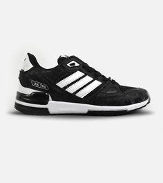 کفش کتانی مردانه چریکی مشکی خط سفید آدیداس adidas ZX 750 مدل 3548