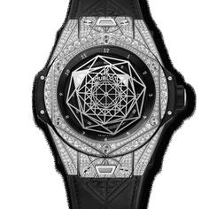 ساعت هابلوت عنکبوتی نگین دار مردانه Hublot Diamods 2332W