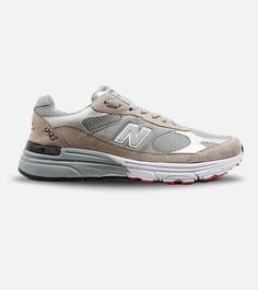 کفش کتانی بزرگ پا طوسی کرم NEW BALANCE 993 مدل 3105