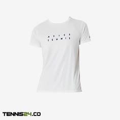 تی شرت تنیس زنانه اسیکس Asics Women Court Graphic TEE- سفید