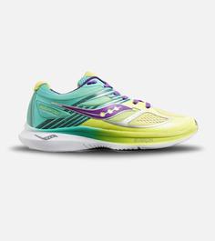 کفش کتانی لیمویی Saucony Ride 15 Review مدل 3169